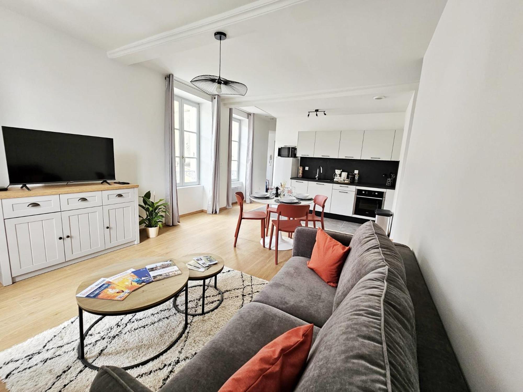 Ferienwohnung Aux'Cerfs - A Deux Pas De L'Abbaye Auxerre Exterior foto